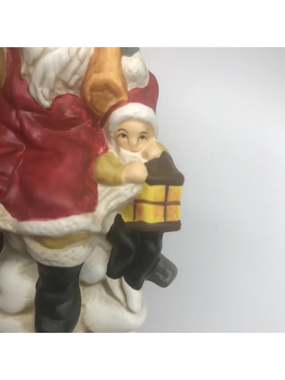 Father Christmas and Jack Frost Memories Of Santa 1886 Vtg 1999 Ornament Repro